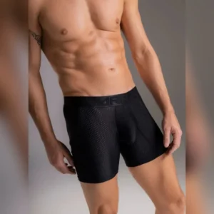 Boxer Hombre Largo Microfibra Malla Ref 62201